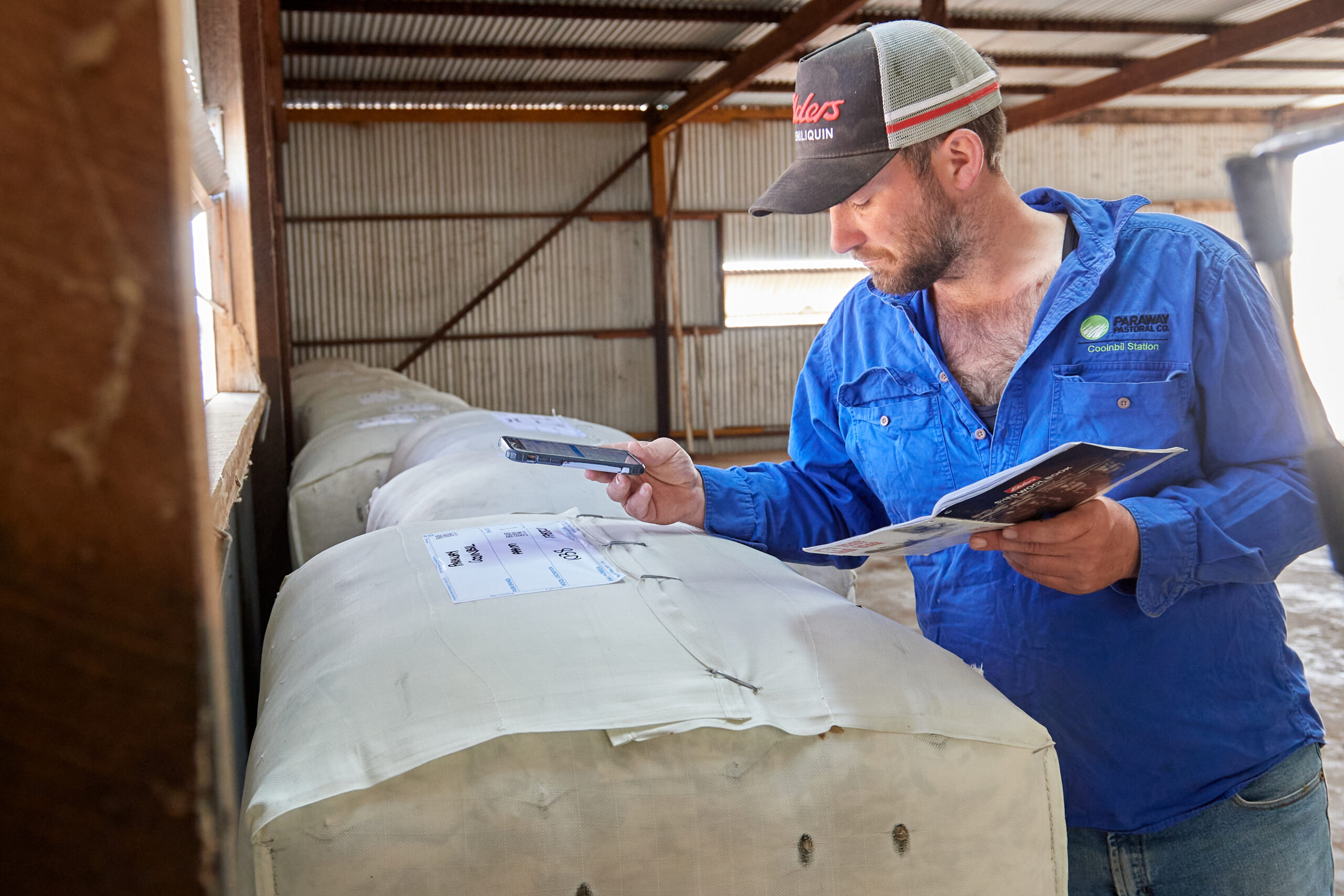 How to Add Bales in the WoolClip App