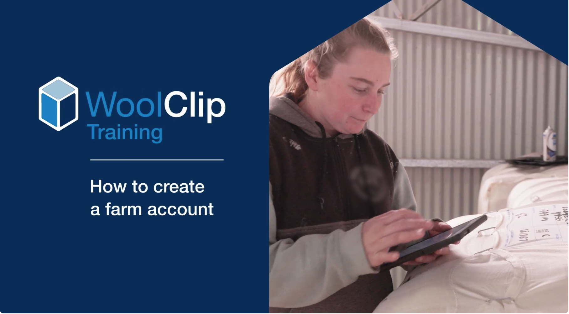 Creating a Farm Account – Wool Growers guide